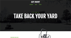 Desktop Screenshot of cutrightequip.com